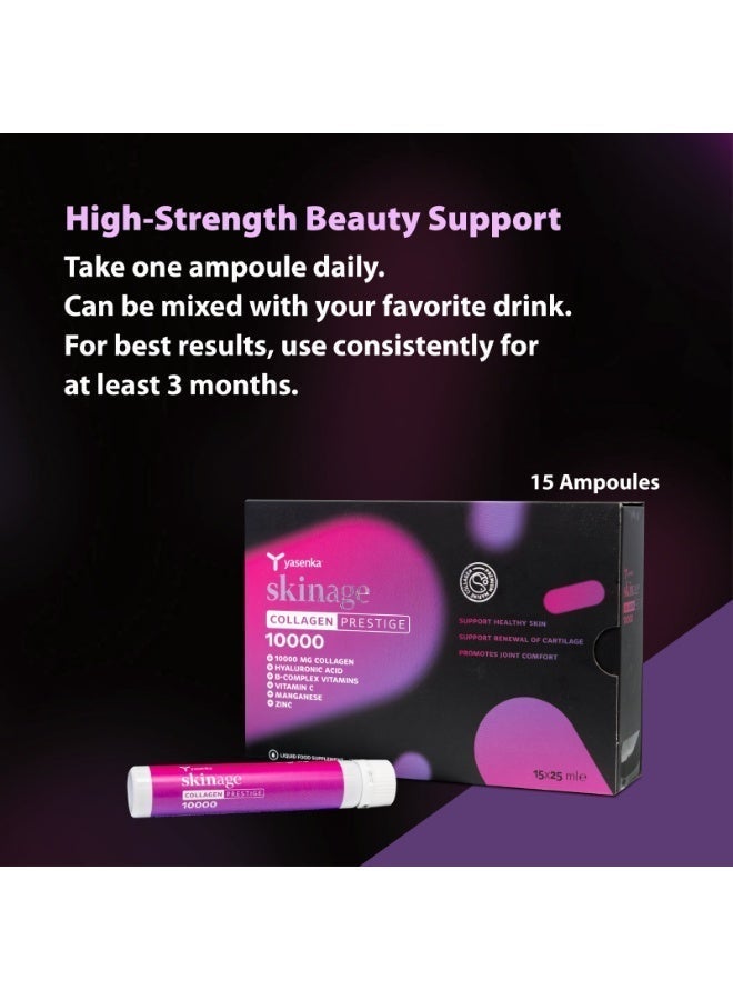 Yasenka Skinage collagen Prestige Ampoules 15'S - Image 4